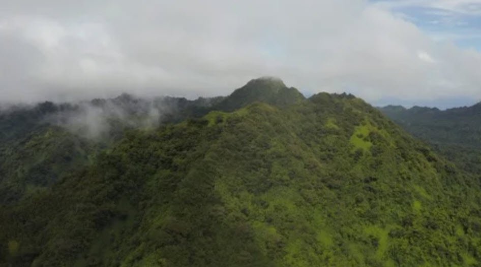 Mount Finkol, Kosrae Island, Micronesia